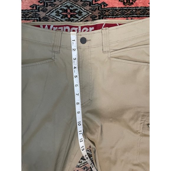 Wrangler Men Flex Waist Outdoor Cargo Pant Breen 32x32 - Picture 6 of 10